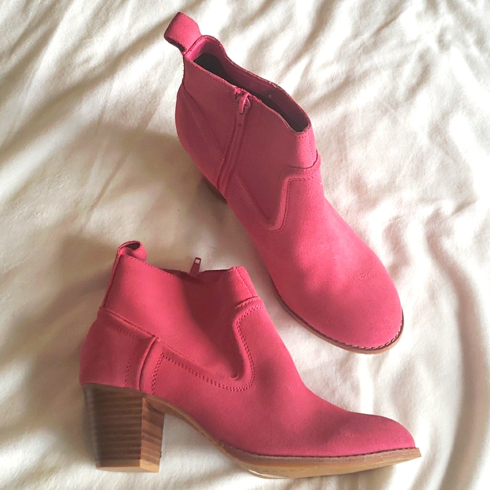 Pink DV Jamison Booties